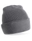 Preview: Patch-Beanie mit viereckigem Patch - verschiedene Farben - Gr. Onesize